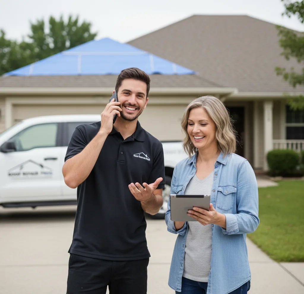 Modern Solutions Roof Repair customer support in Lacombe